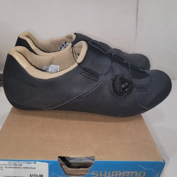 Shimano SH-RC3 Women's Road Cycling Shoes Black EU 37 39 40 New in Box - Picture 6 of 12